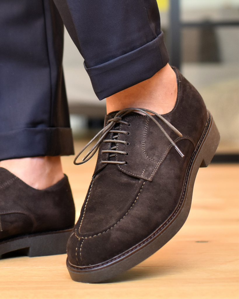 Scarpe eleganti testa clearance di moro