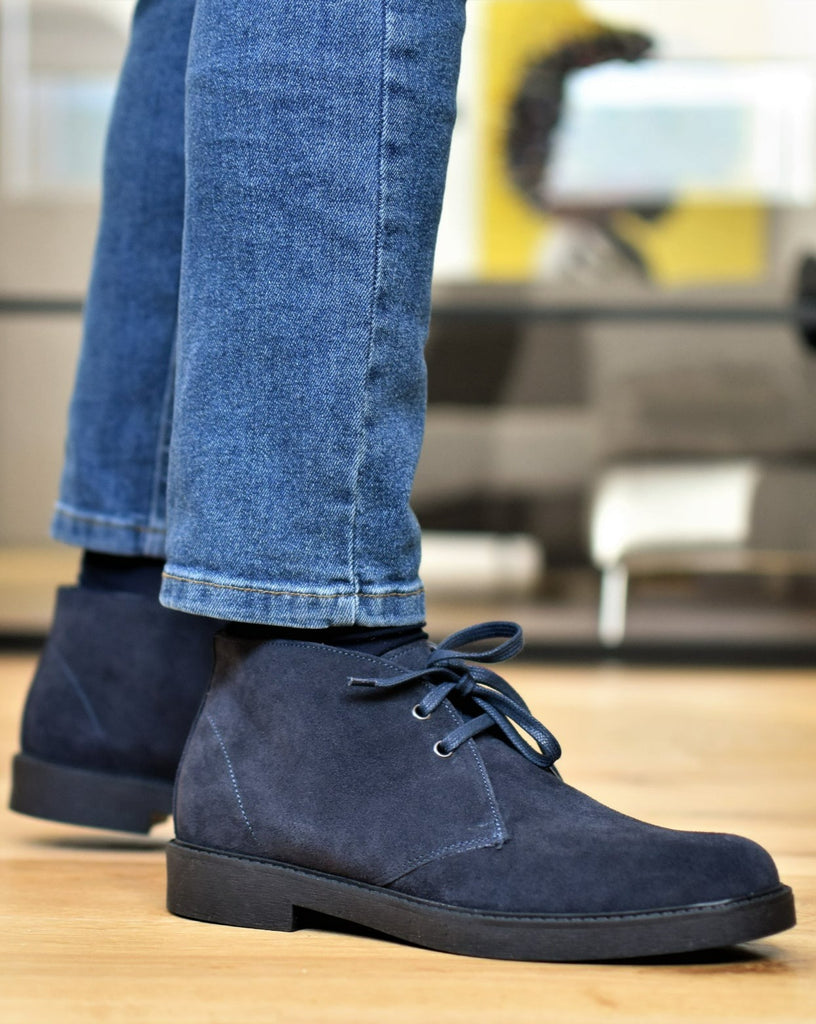 Boots Outfit Clarks Desert Boot Denim Blue Blue Jeans Black Desert