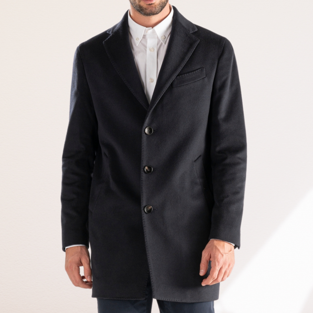 LOCOROTONDO - Navy Wool and Chasmere