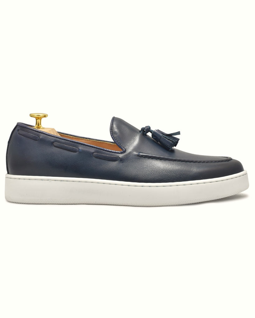 PORTO ROTONDO - Navy Leather