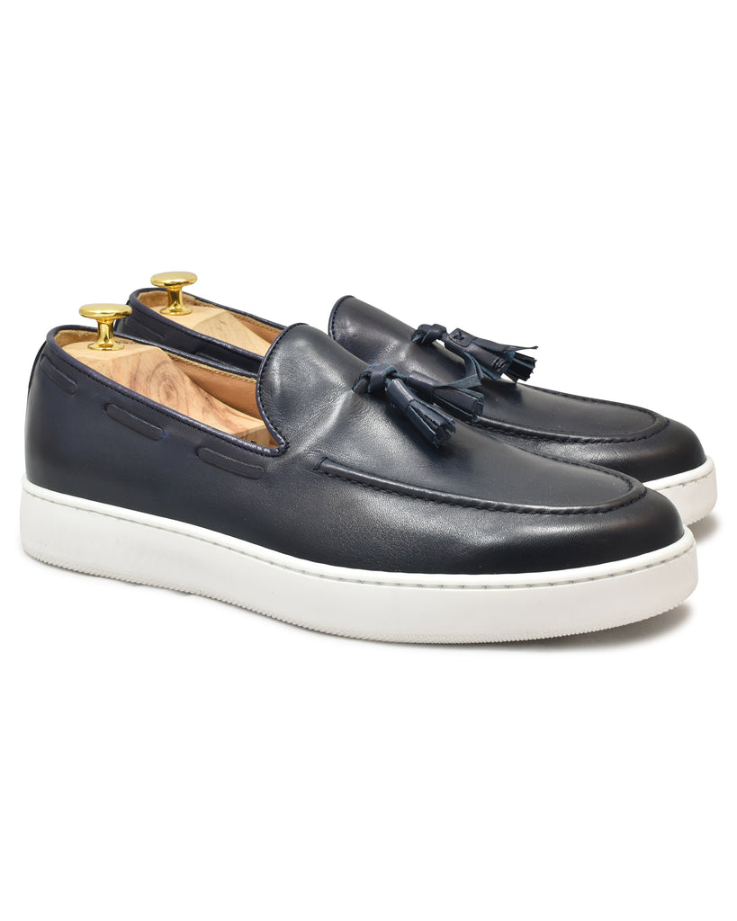 PORTO ROTONDO - Navy Leather