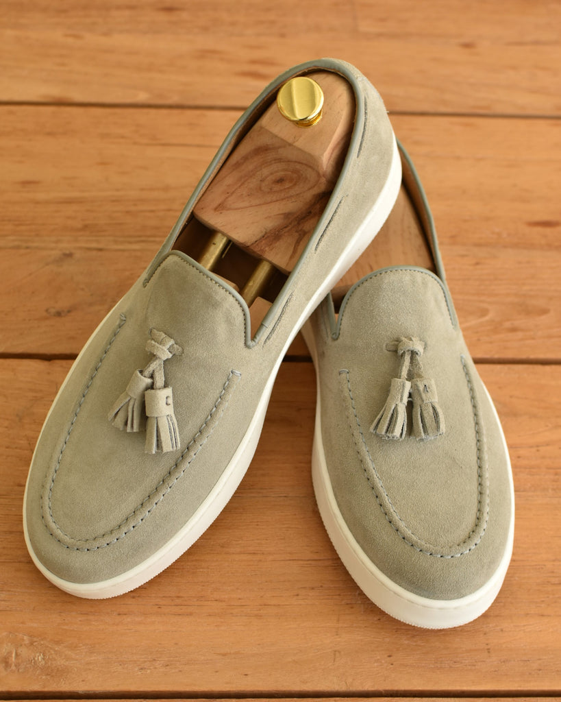 PORTO ROTONDO - Gray Suede