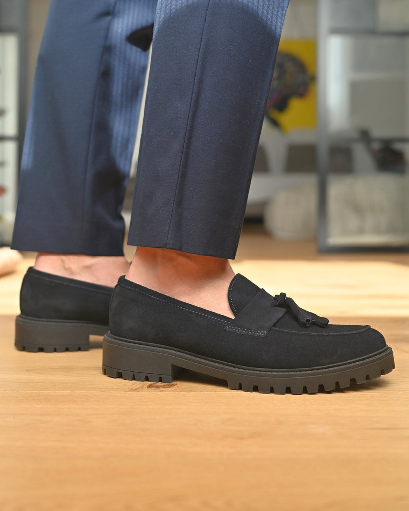 VIAREGGIO - Navy Suede