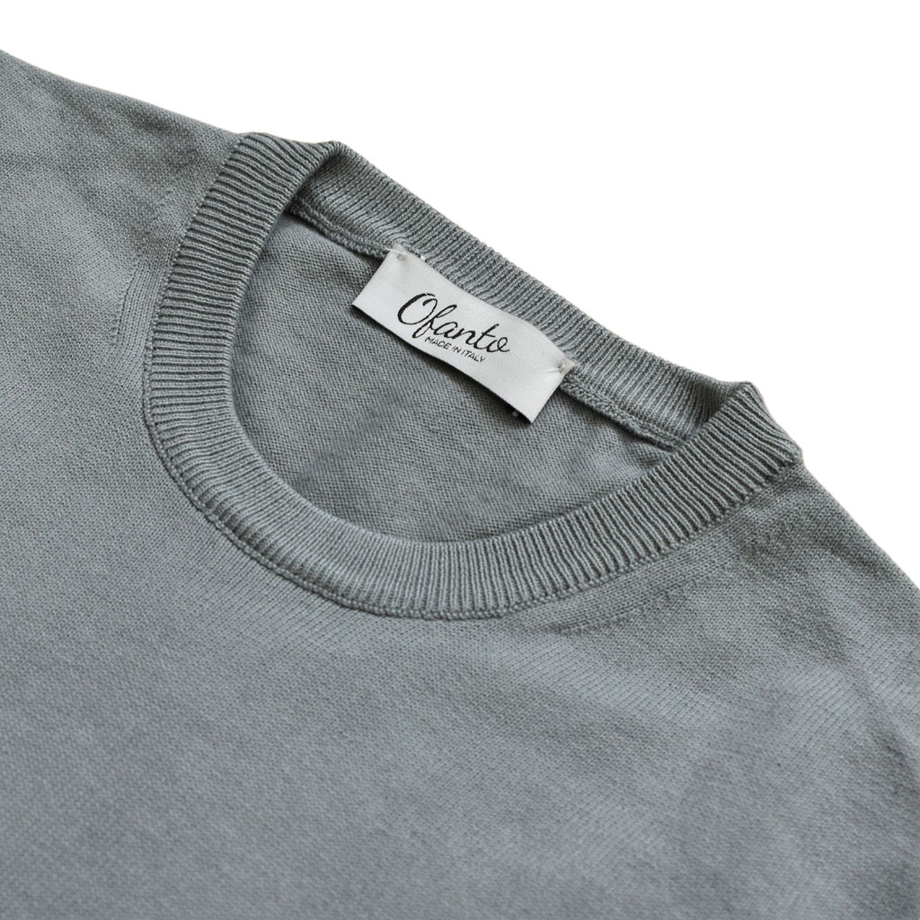 Il Maglioncino in 100% Cotone - Grigio