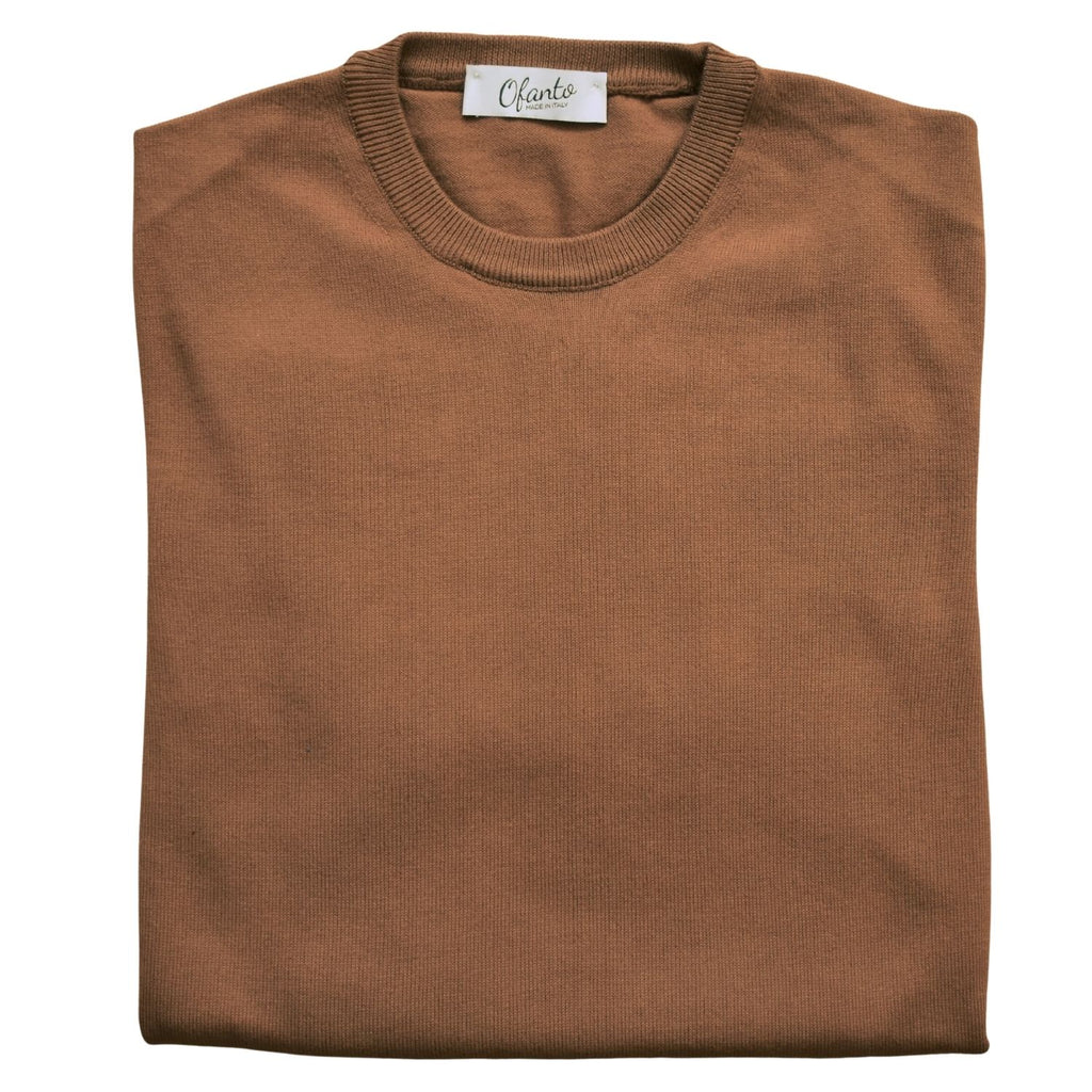 The Italian Pullover - Tobacco