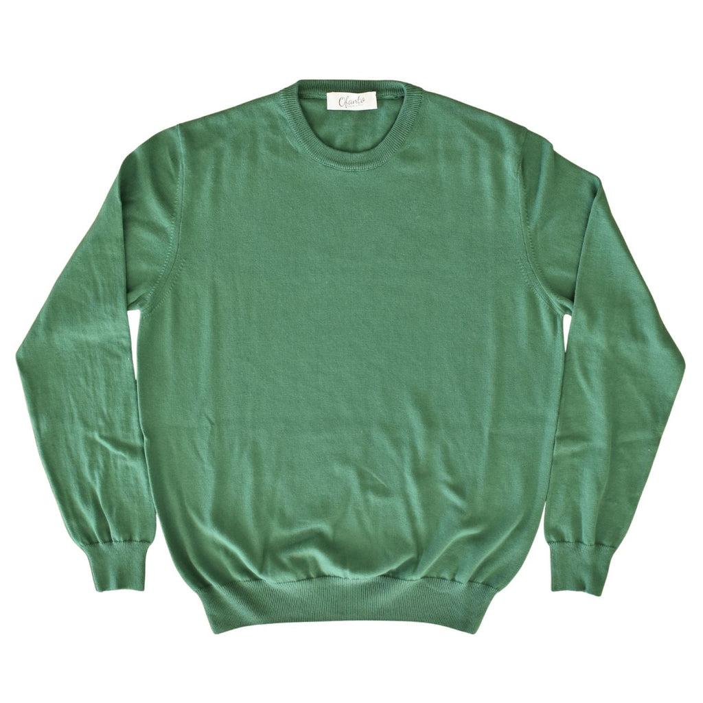 The Italian Pullover - Forest Green