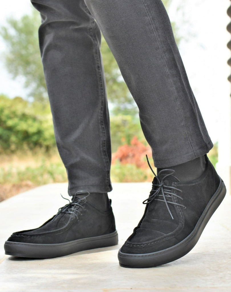 CISTERNINO - Full Black Suede
