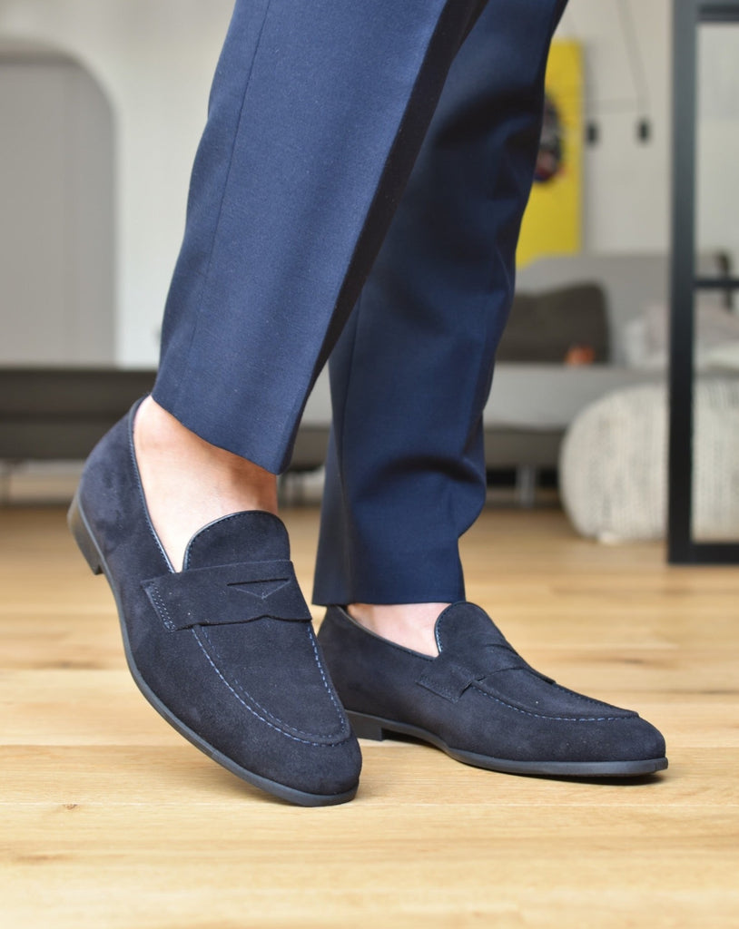 Mocassini slip on uomo sportivi made in italy Ofanto Salina
