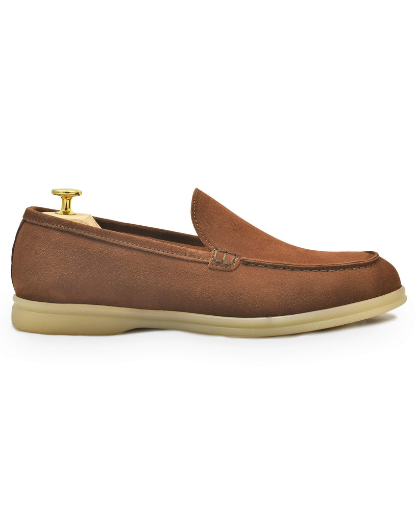 TRANI - Tobacco Suede