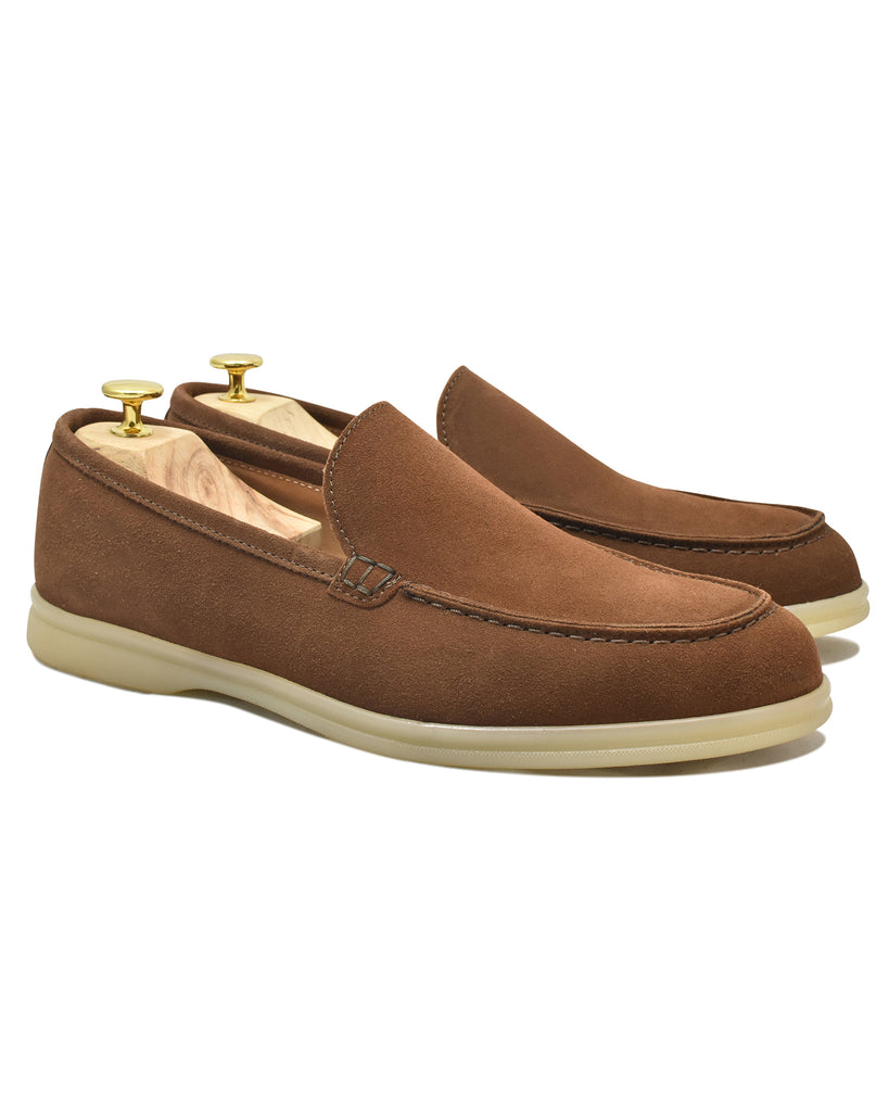 TRANI - Tobacco Suede