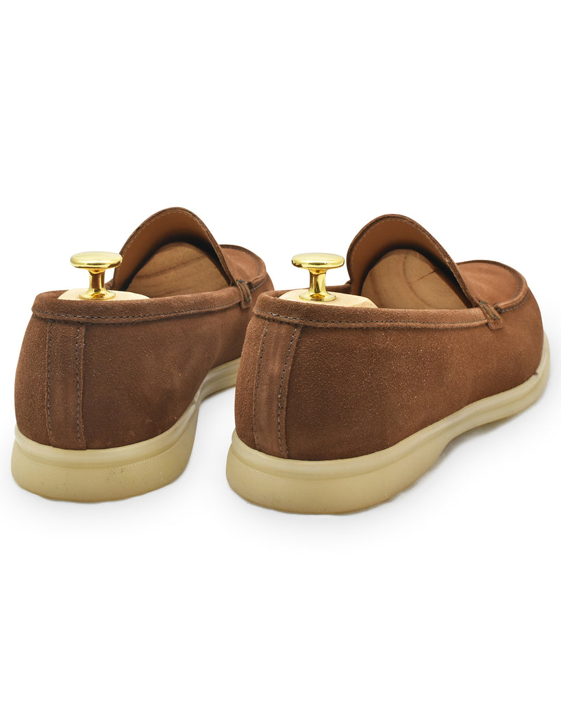 TRANI - Tobacco Suede