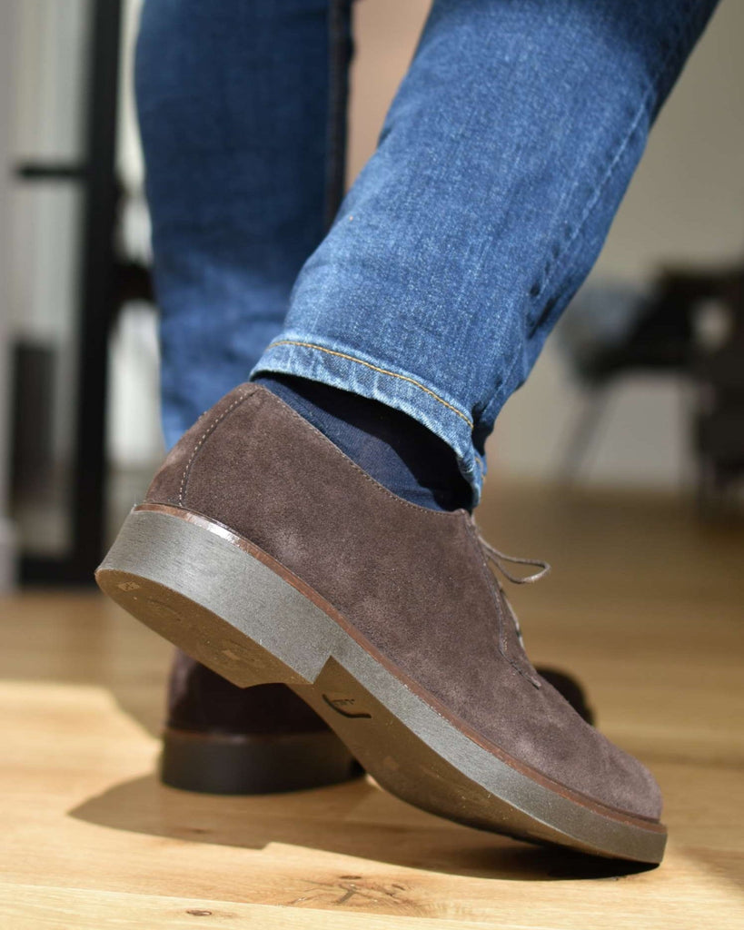 ALESSANDRIA - Brown Suede