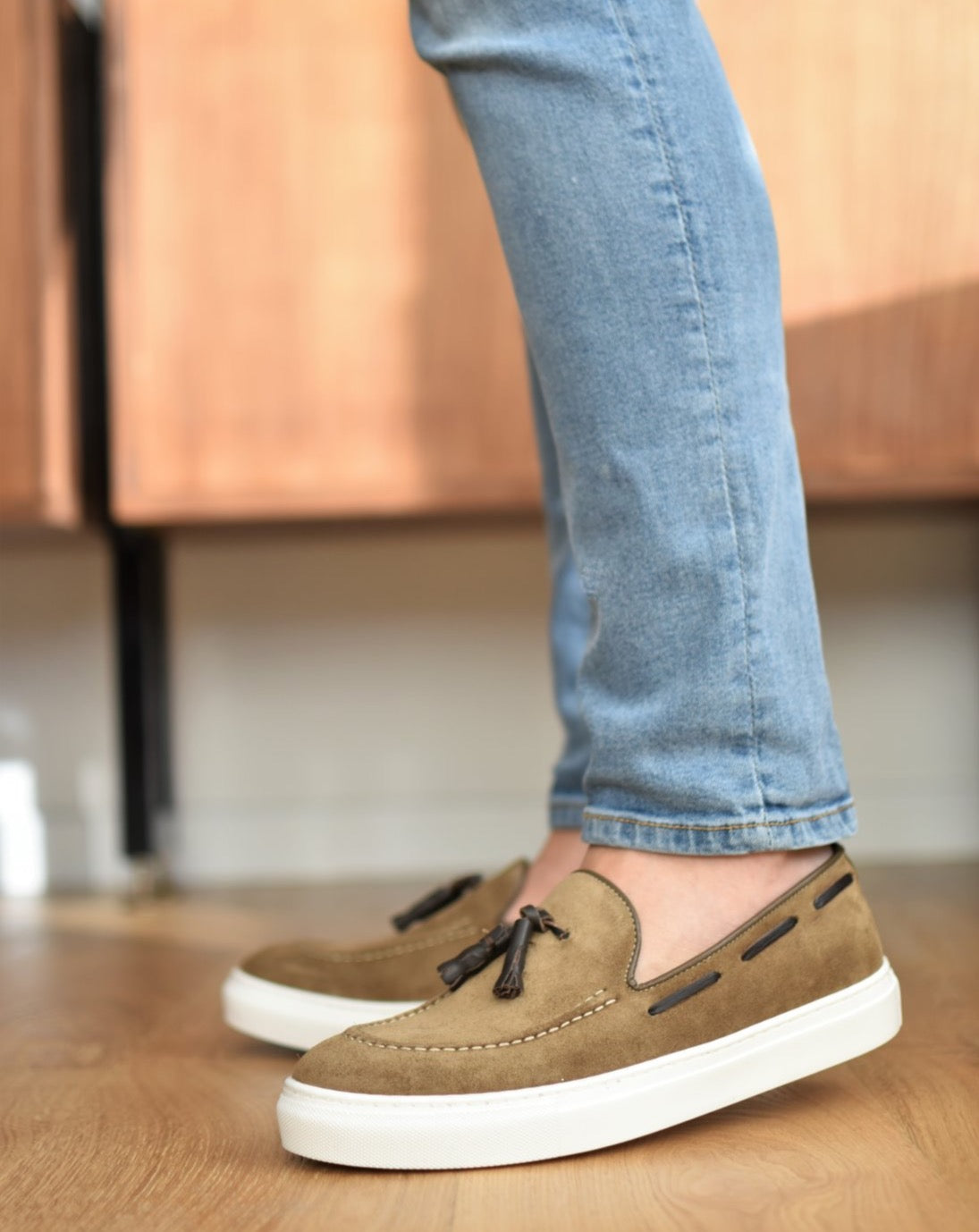 Baskets casual et mocassins pour homme cuir et daim Ofanto Italy Ofanto Italy
