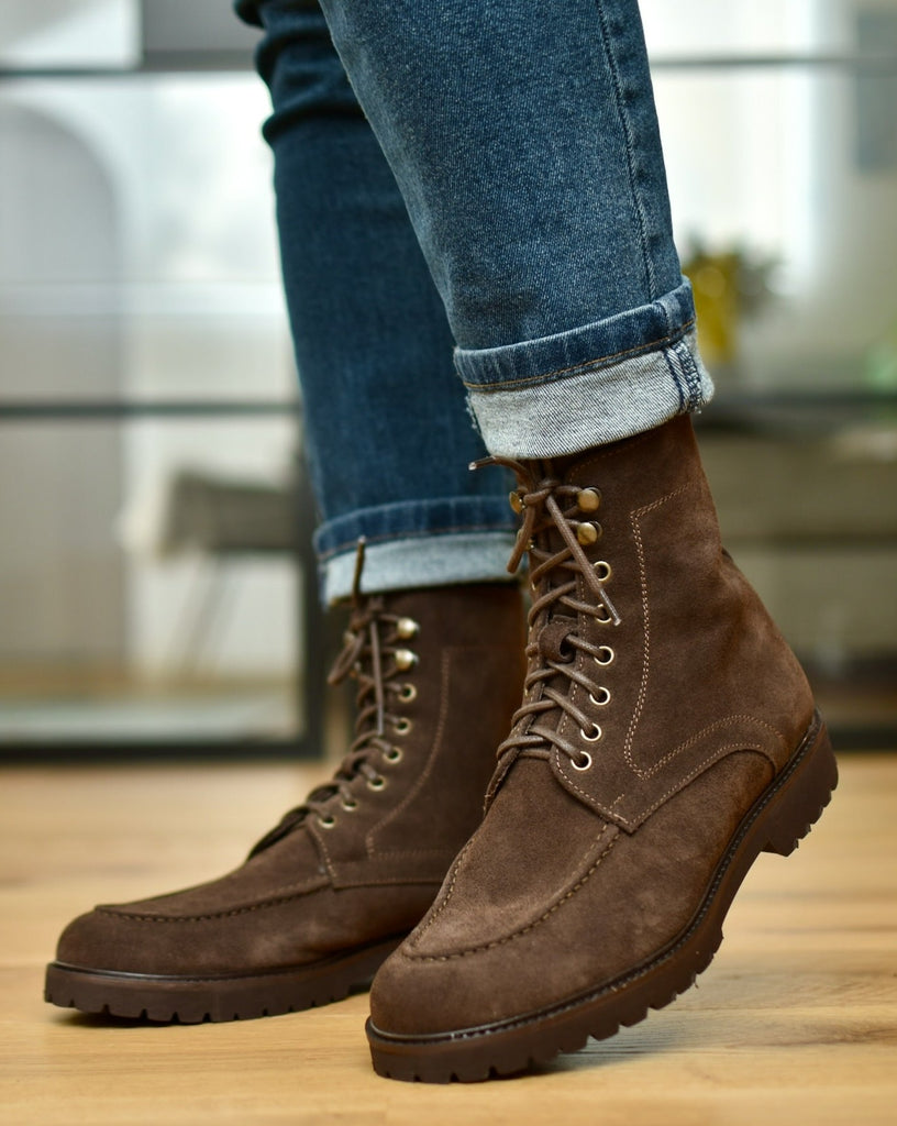 FASANO - Brown Suede