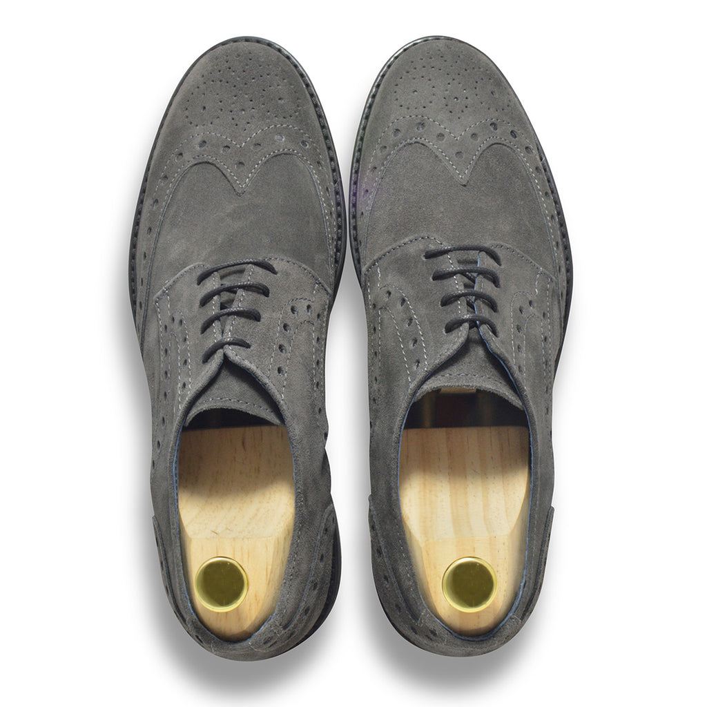 PESARO - Gray Suede