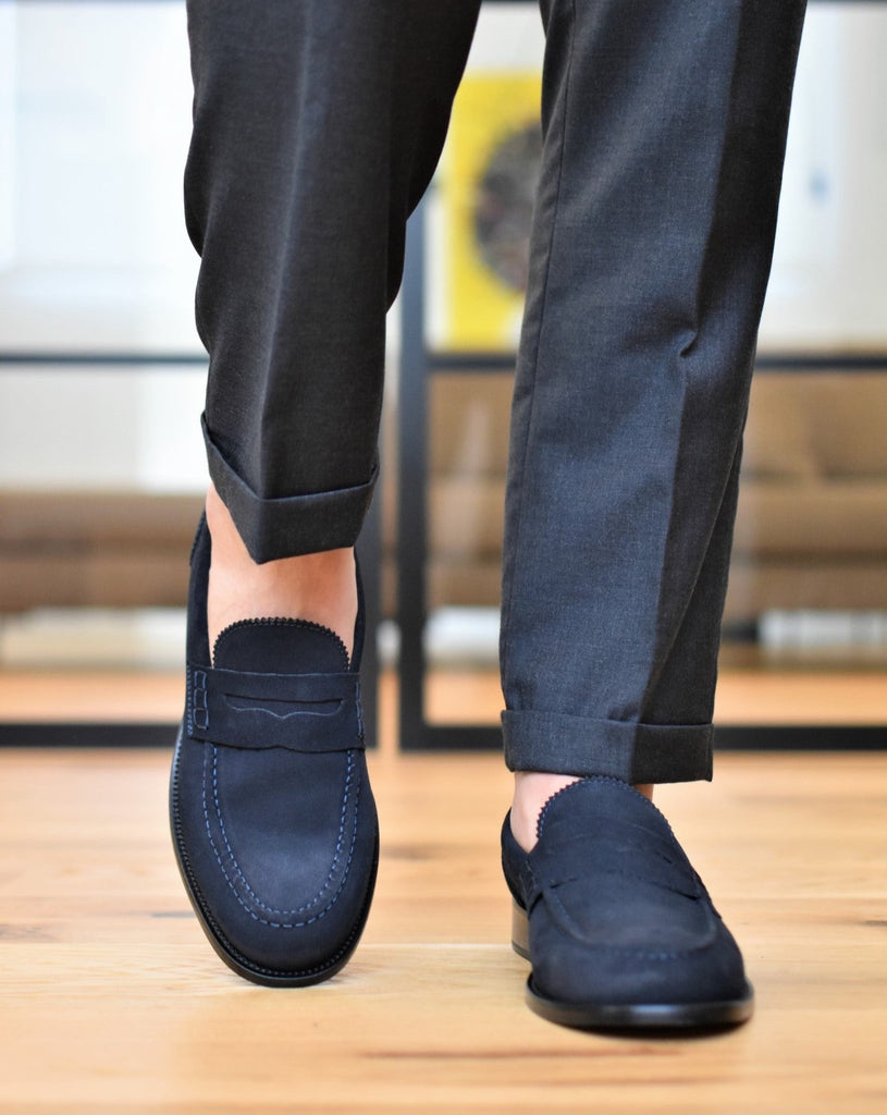 Dark VERNAZZA - Navy Suede