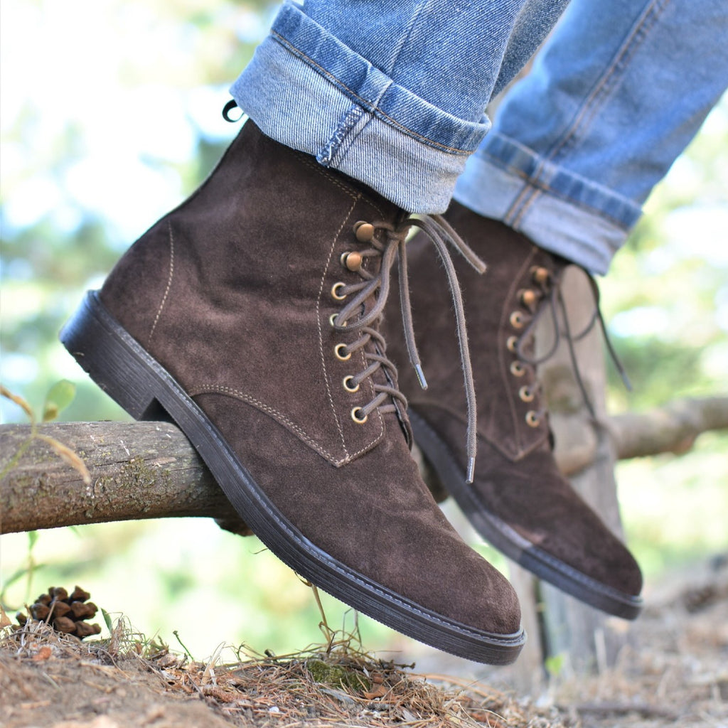 MATERA - Brown Suede