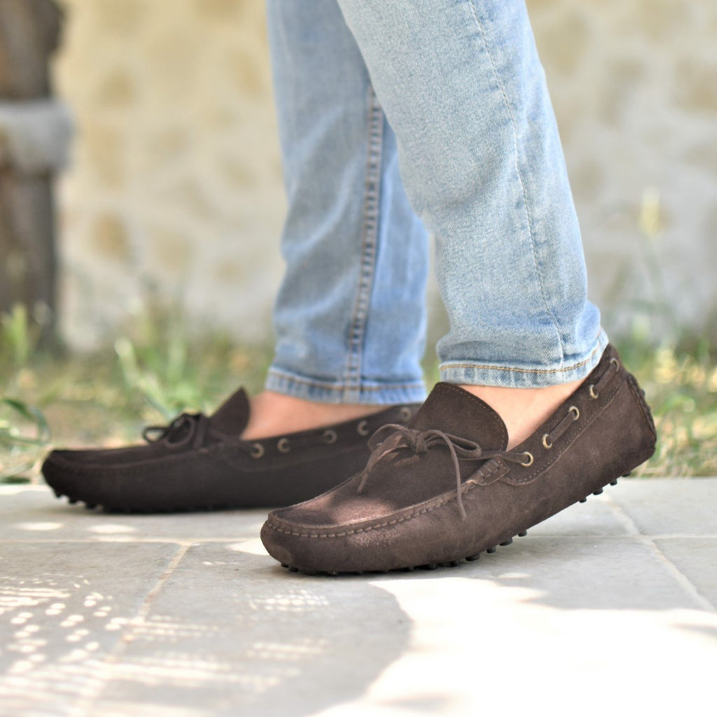 Mocassini gommini uomo outlet
