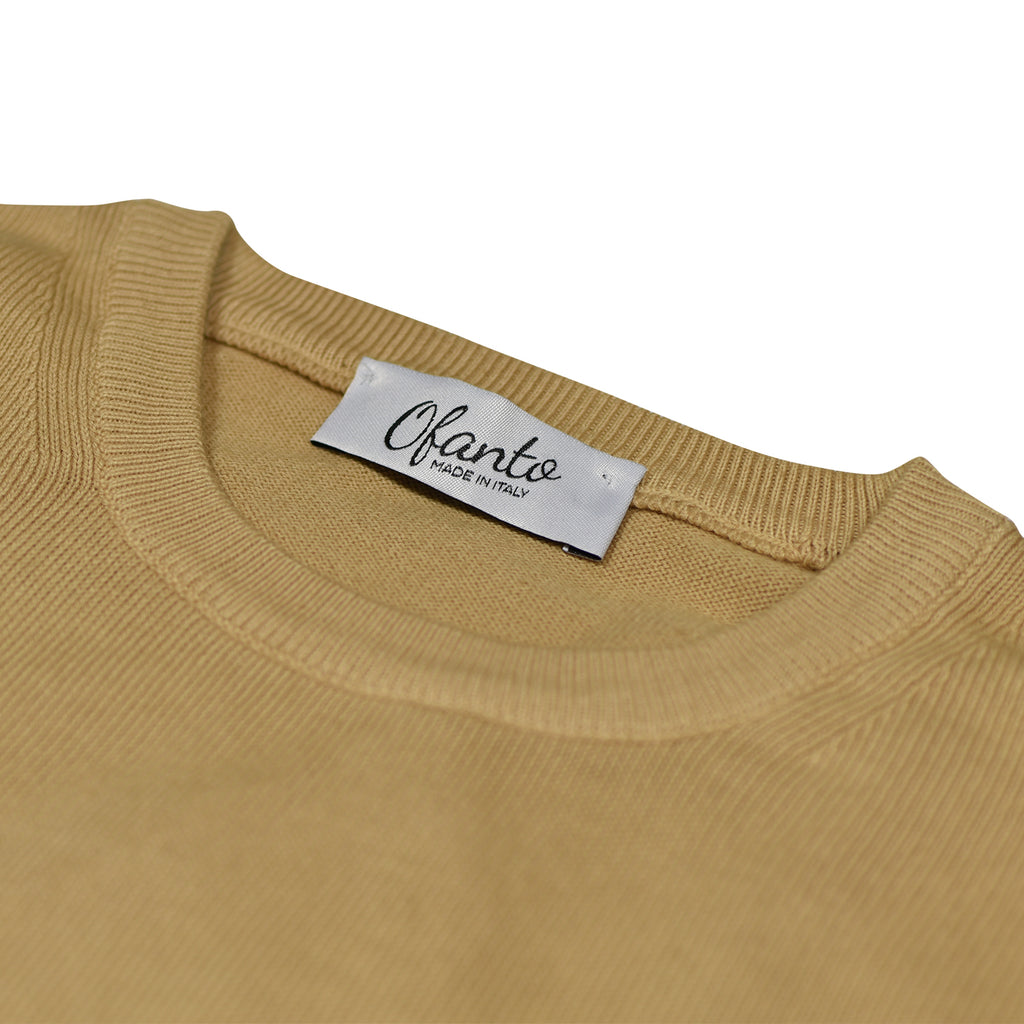 The Italian Pullover - Sand