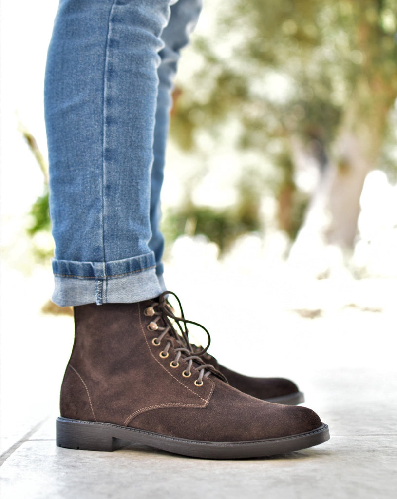 MATERA - Brown Suede