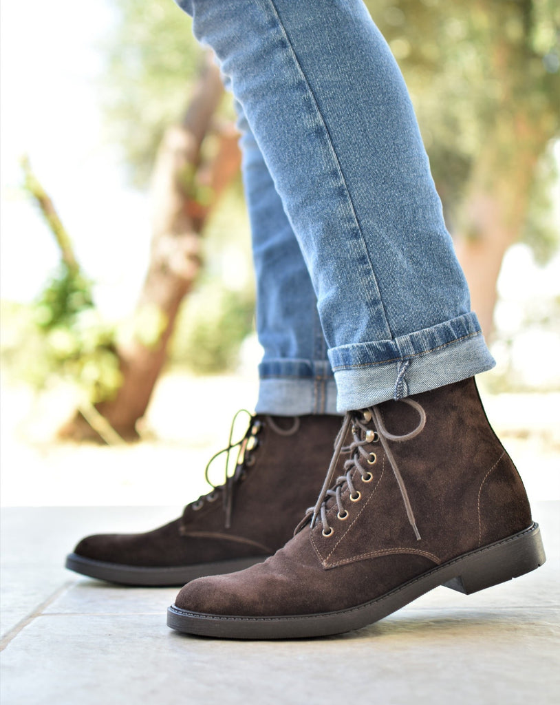 MATERA - Brown Suede