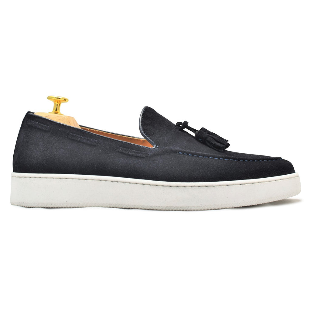 PORTO ROTONDO - Navy Suede