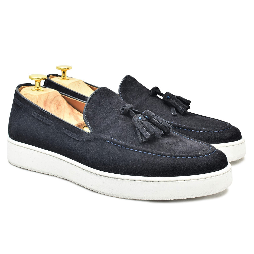 PORTO ROTONDO - Navy Suede