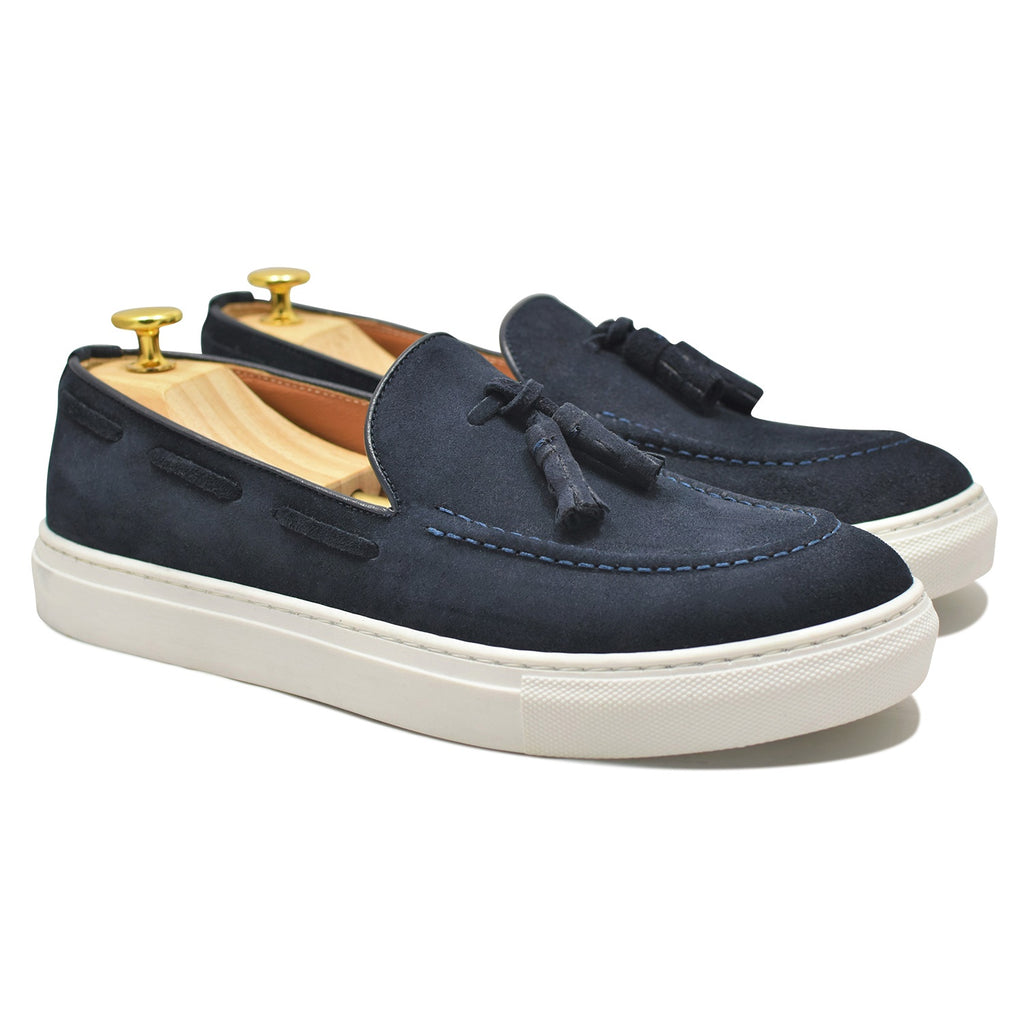 SALINA - Navy Suede