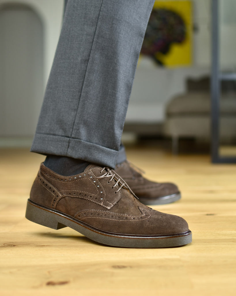 SPOLETO - Brown Suede