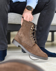 suede rubber boots - ohotoro