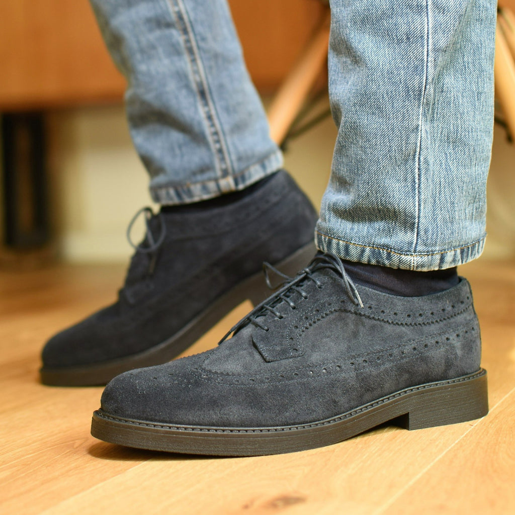 VOLTERRA - Navy Suede