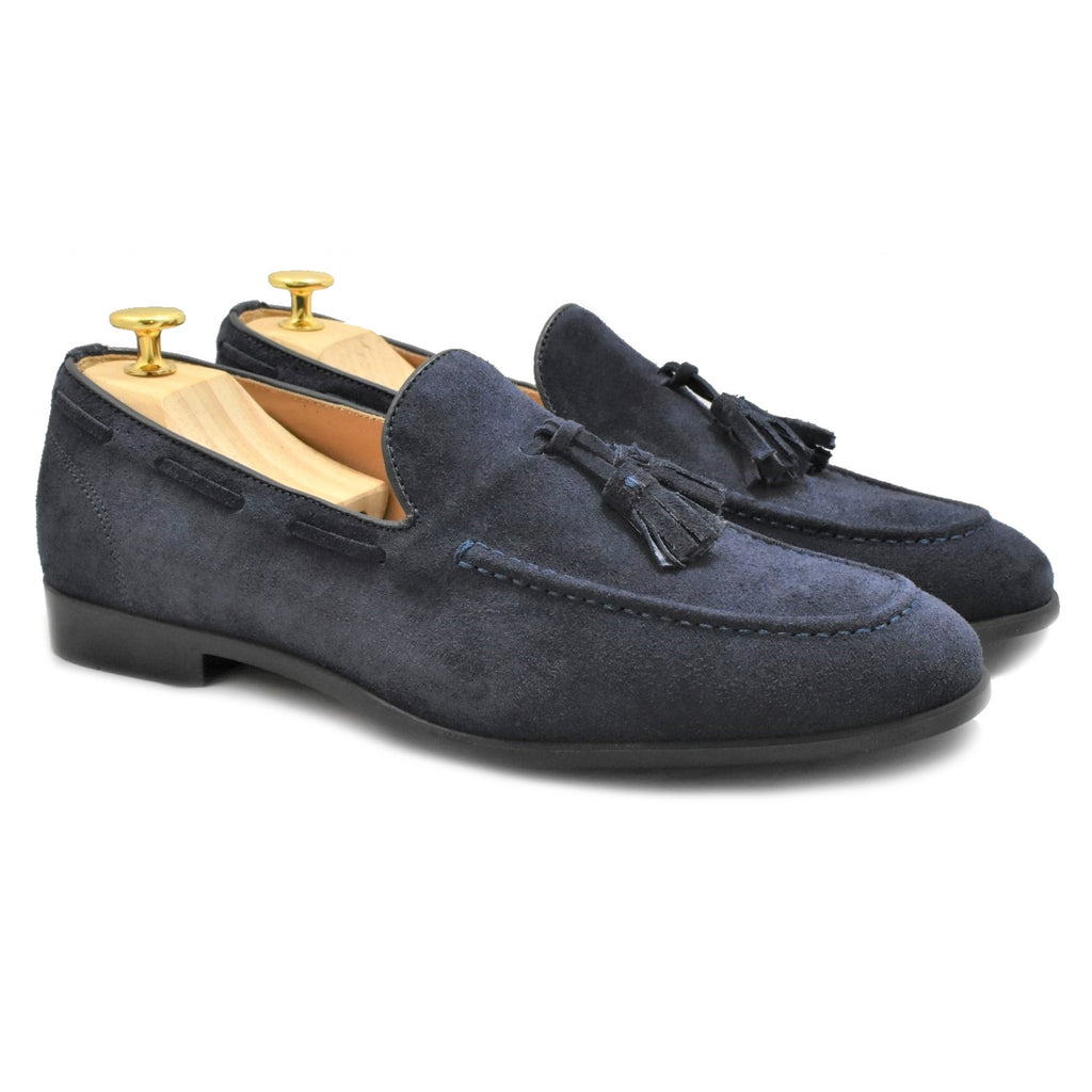Marc Joseph New York Mocassini Nebraska Uomo, Camoscio Blu Atlantico, 41 EU Marc Joseph New York Mocassini Nebraska Uomo, Camoscio Blu Atlantico, 41 EU