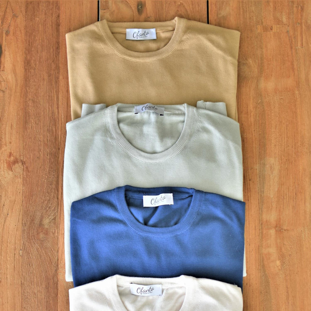 The Italian Pullover - Sand